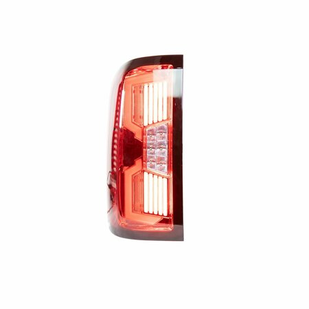 RENEGADE V2Led Sequential Tail Light - Chrome/Red CTRNG0686-CR-SQ